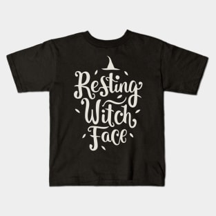 Resting Witch Face Kids T-Shirt